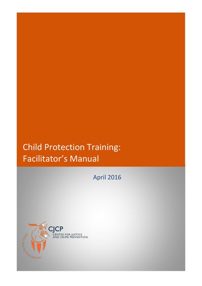 Child Protection Training: Facilitator's Manual