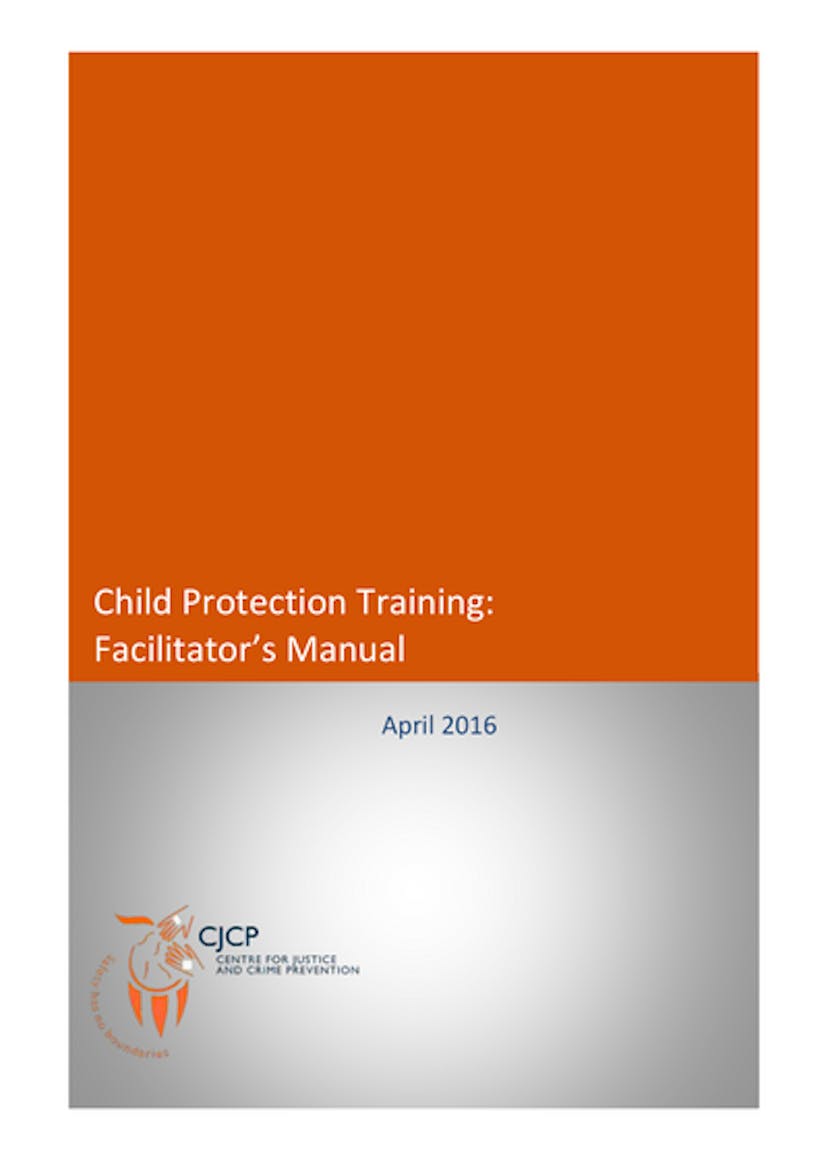 Child Protection Training: Facilitator's Manual