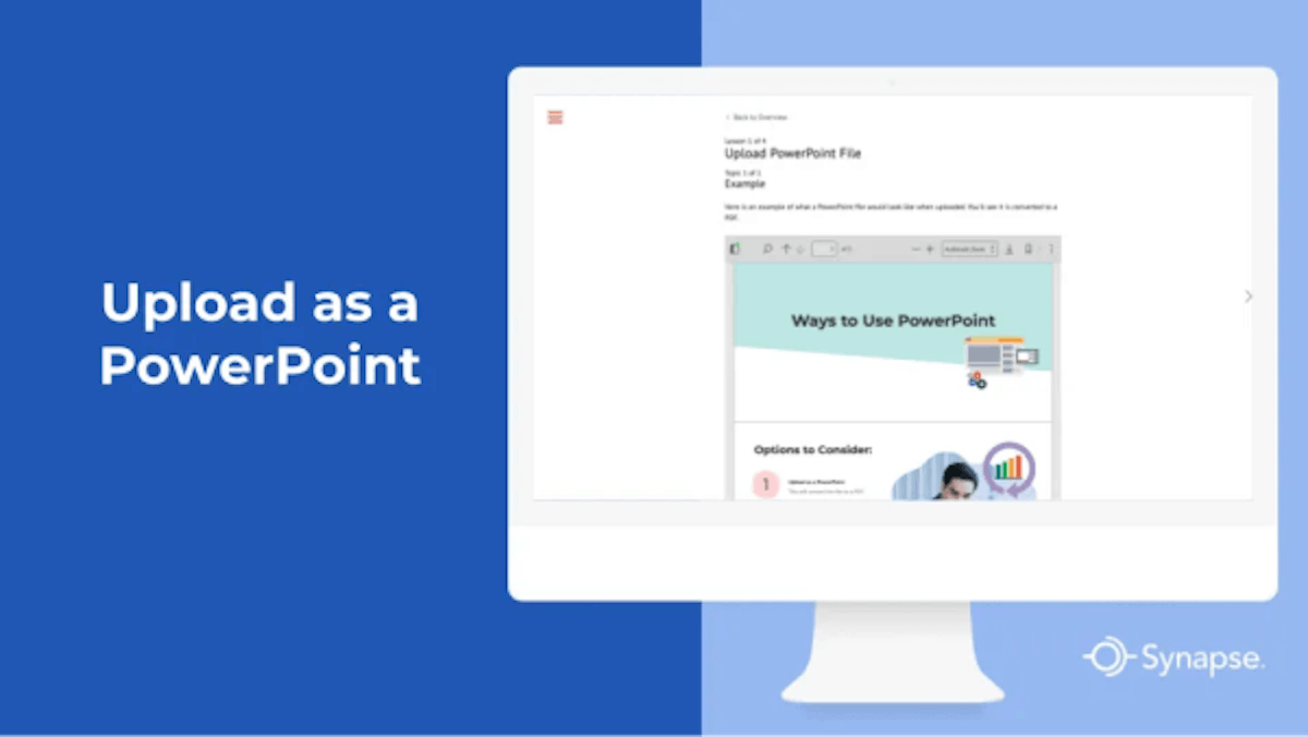PPT To Scorm Converter - Synapse