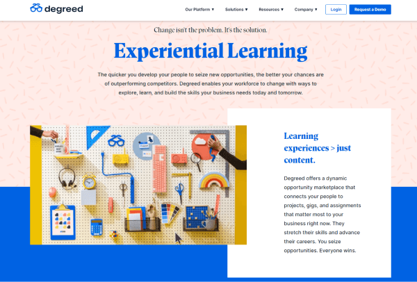 Top LXP Platform - Degreed