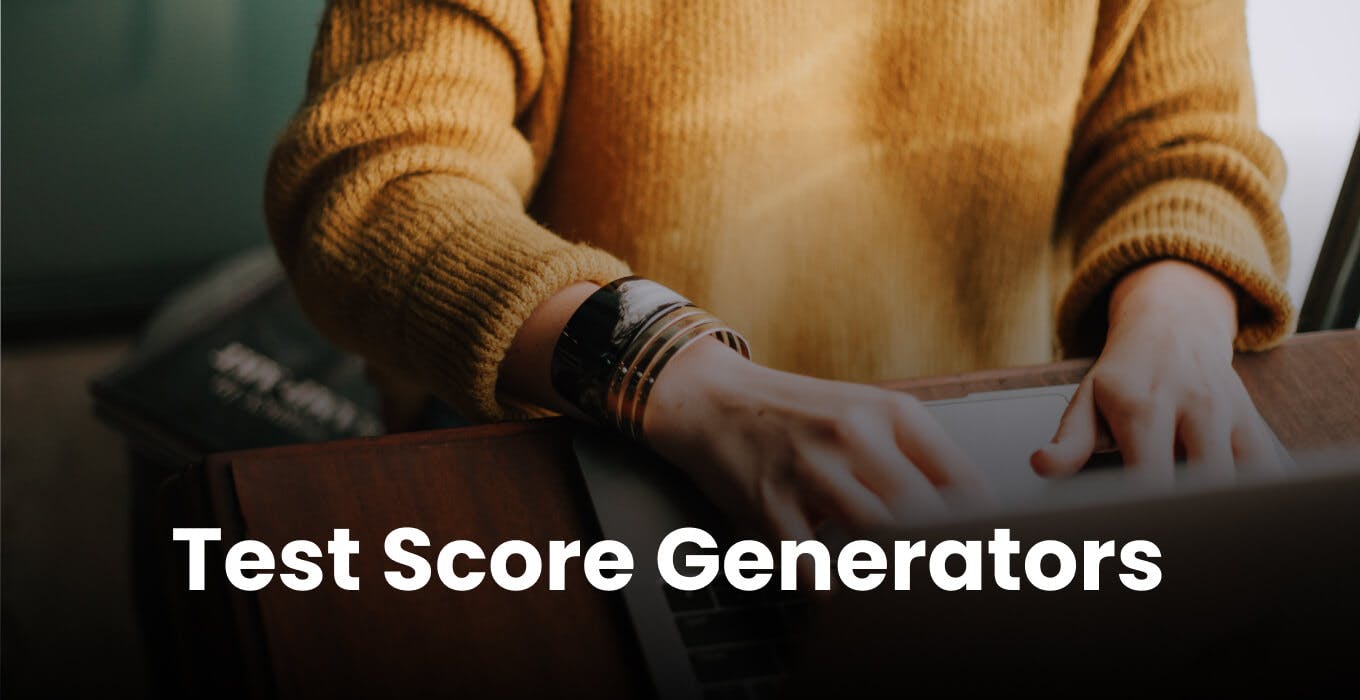 Test Score Generators