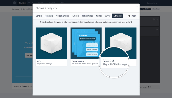 SCORM Authoring Tool - EdApp