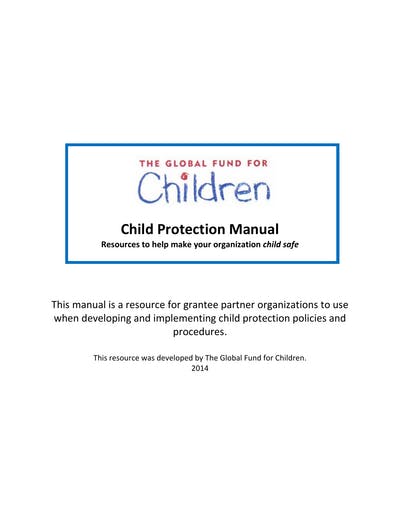 Child Protection Manual