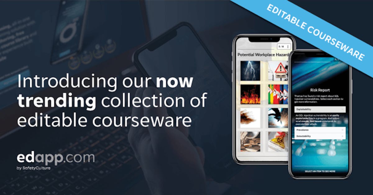 New courses added to editable library
