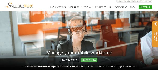 Mobile Workforce Management Software #9 - Synchroteam