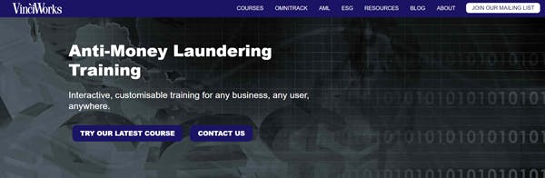 Anti Money Laundering Training Software - VinciWorks