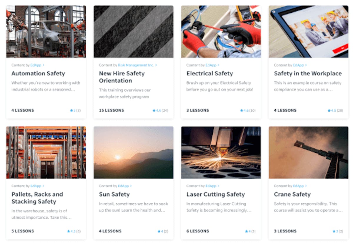 Safety Training Software - EdApp Safety Courses