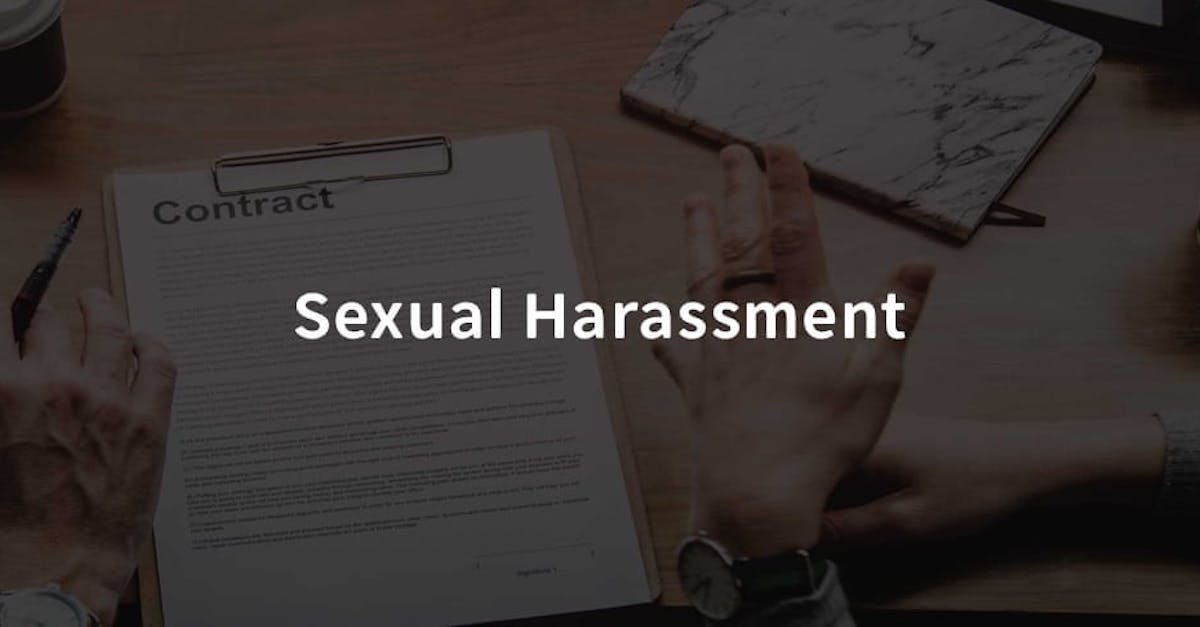 sexual harassment training course