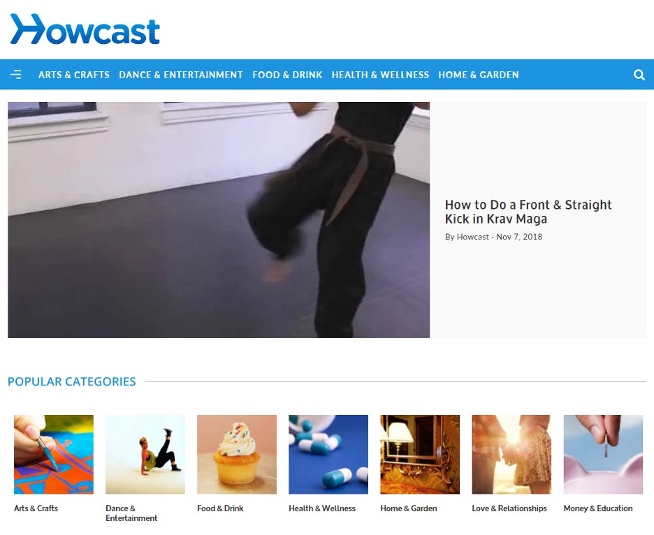 Howcast Video Learning Solution