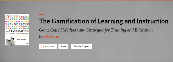 Training and Development Book - The Gamification of Learning and Instruction by Karl M. Kapp
