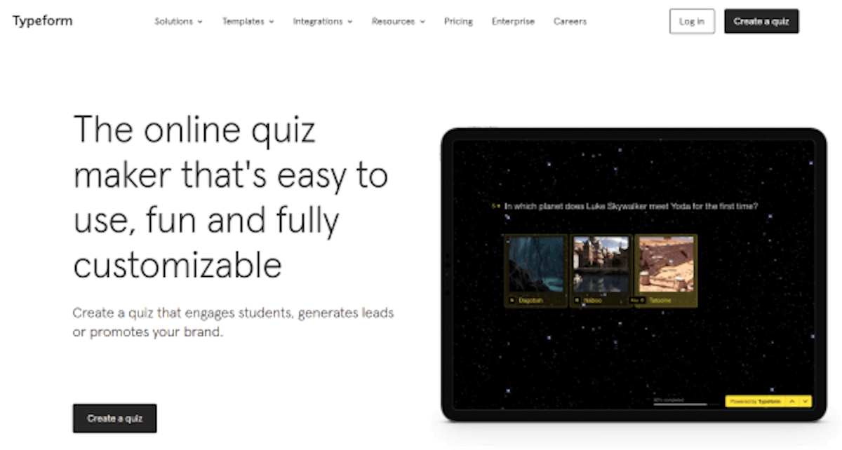 Vocabulary Quiz Maker - Typeform