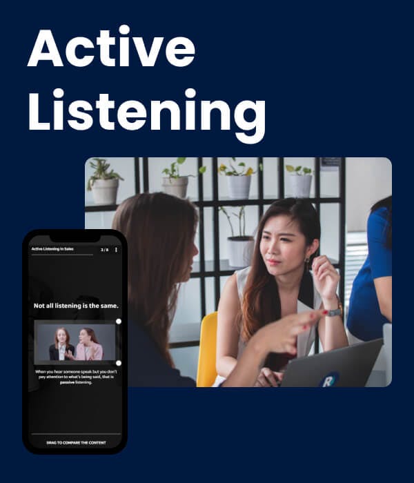 Retail Skill Example - Active Listening