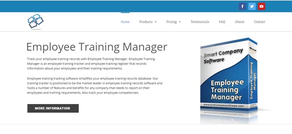 Training Tracking Software - Employee Training Manager