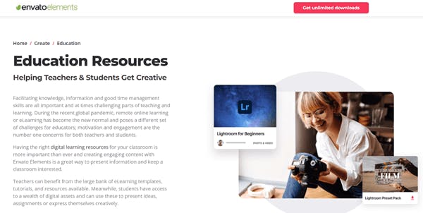 Training Content Development Tools - Envato Elements