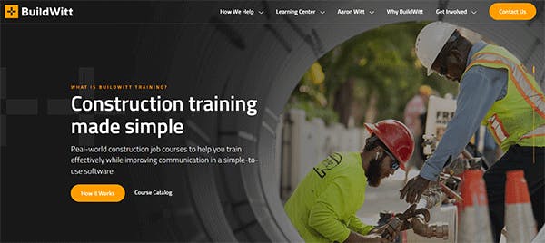 Construction Training Software - BuildWitt