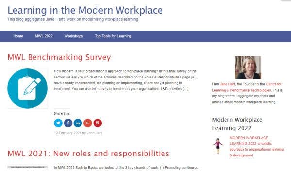 Top E Learning Blog - Learning in the Modern Workplace