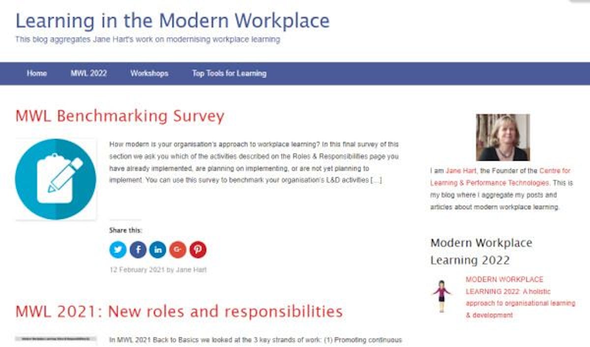 Top E Learning Blog - Learning in the Modern Workplace