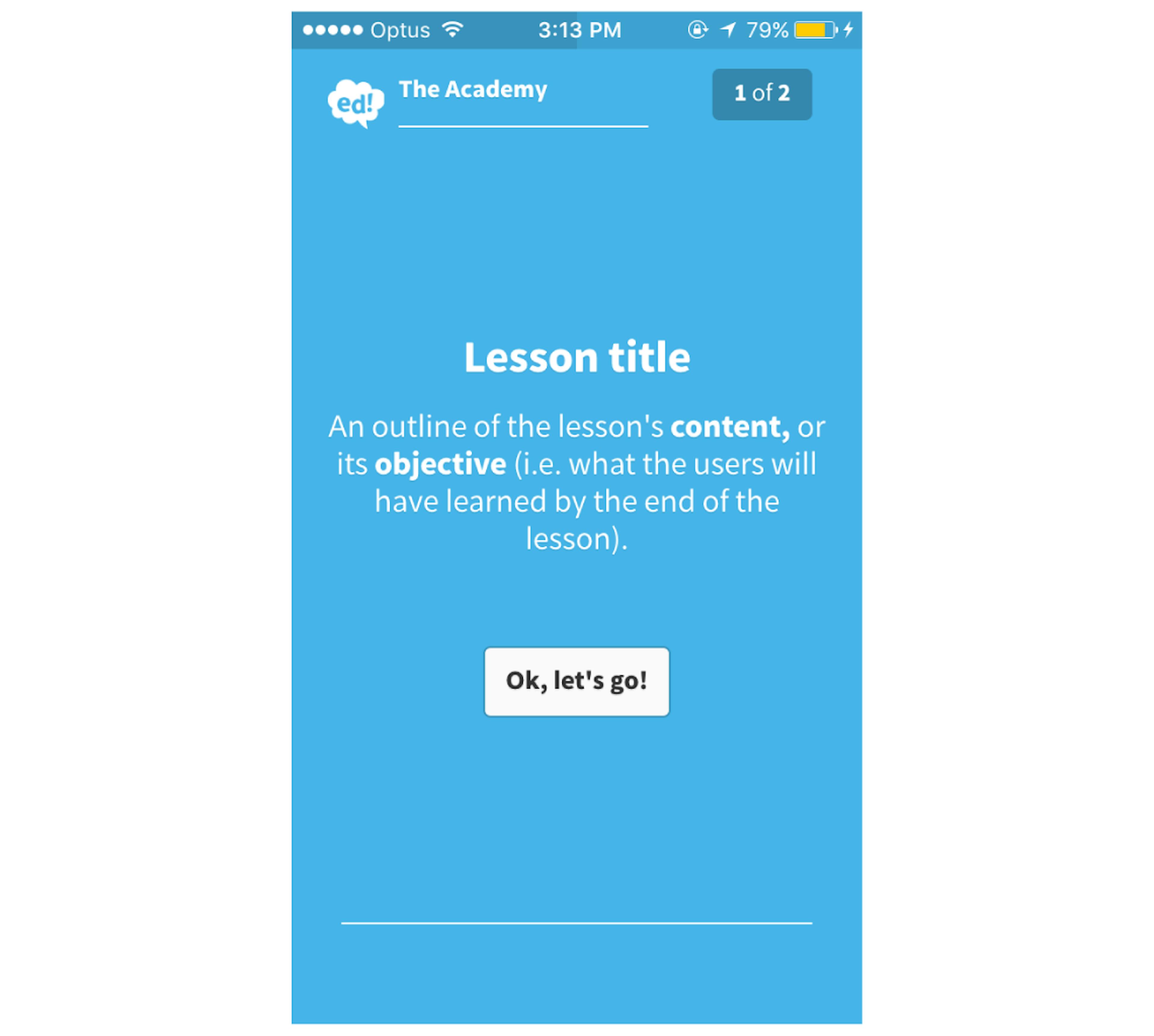 Lesson Title