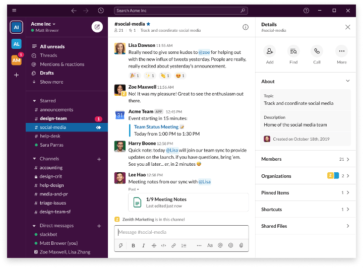 Slack Collaborative Learning Solution