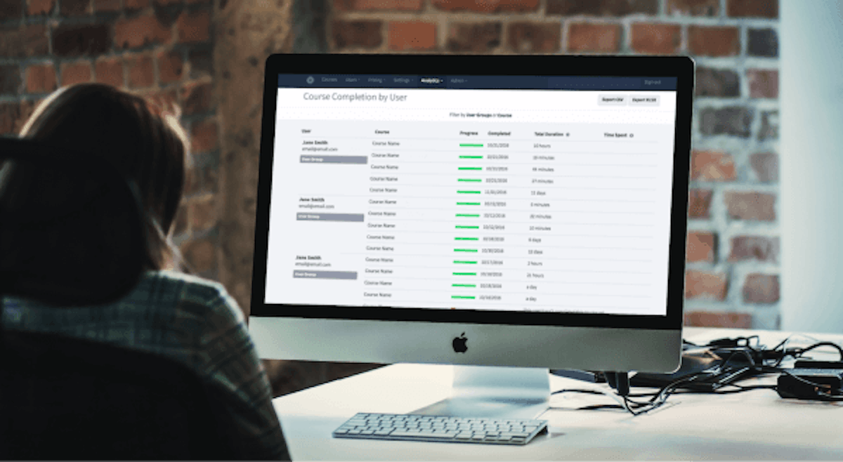 Blended Training Best Practice - Track your learners’ progress
