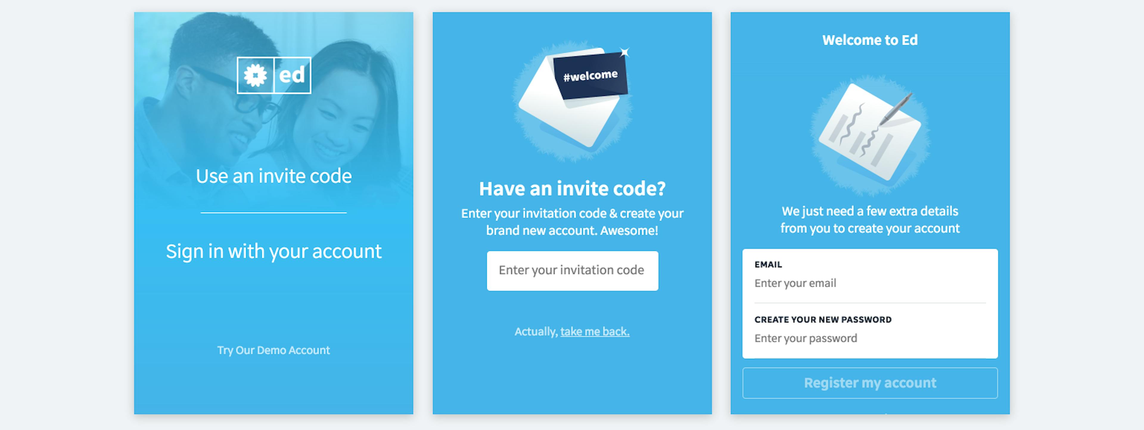 The Invite Code Process