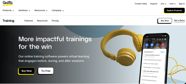 Business Training Software - GoToTraining