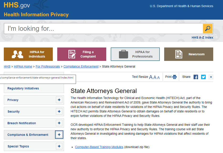 Free HIPAA Training - U.S. Department of Health &amp; Human Services