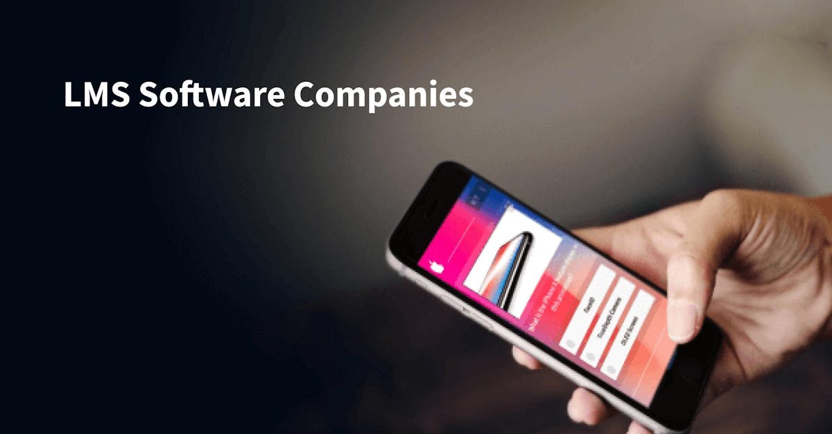 LMS Software Companies