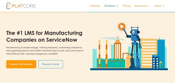 Manufacturing Training Software - PlatCore
