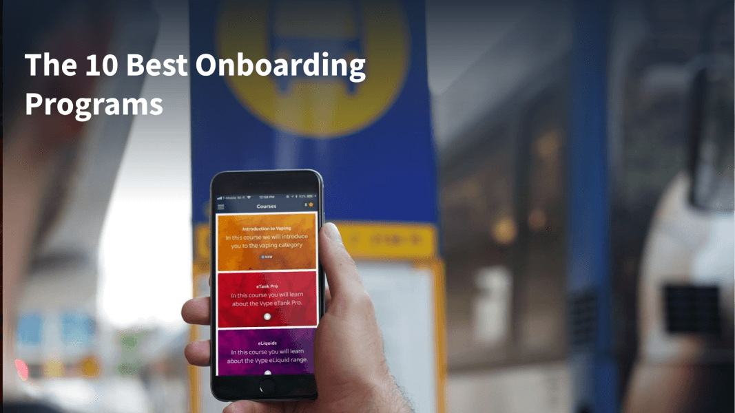 The 10 Best Onboarding Programs