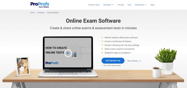 Exam Creator - ProProfs Quiz Maker