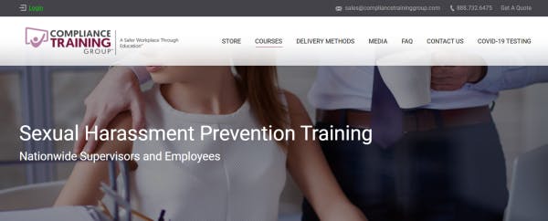 Sexual Harassment Training - Sexual Harassment Prevention Training (Compliance Training Group)