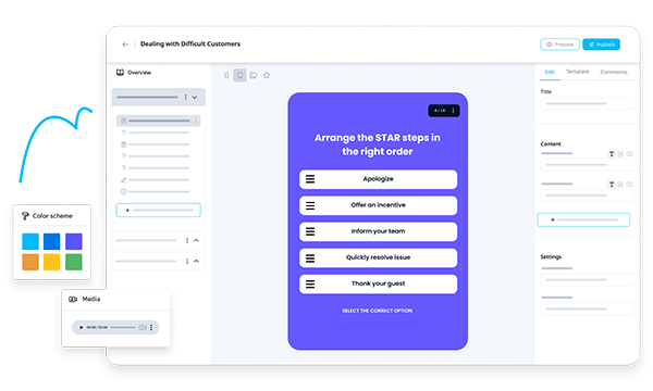 Explain complex concepts - EdApp creator tool