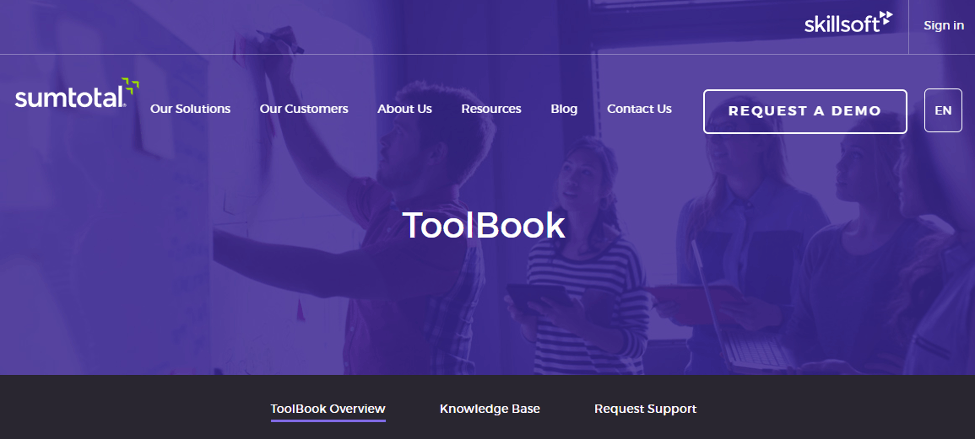 Mobile Training Solution - SumTotal ToolBook