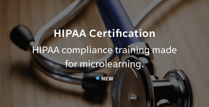 HIPAA Compliance Courseware added to SC Training (formerly EdApp)’s editable Content Library