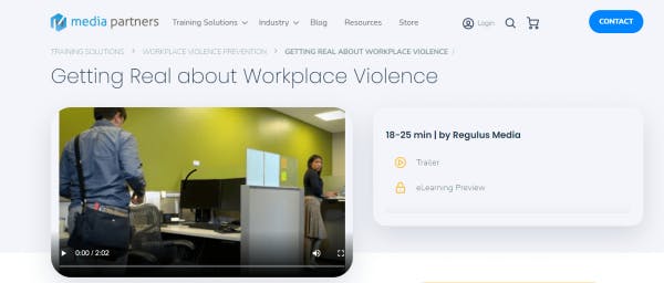 Workplace Violence Training Video - Getting Real About Workplace Violence from Media Partners