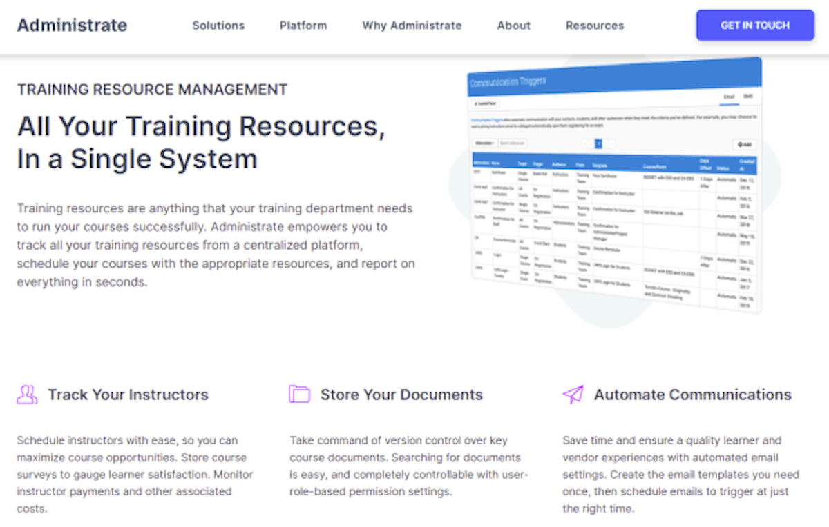 Induction Training Software - Administrate