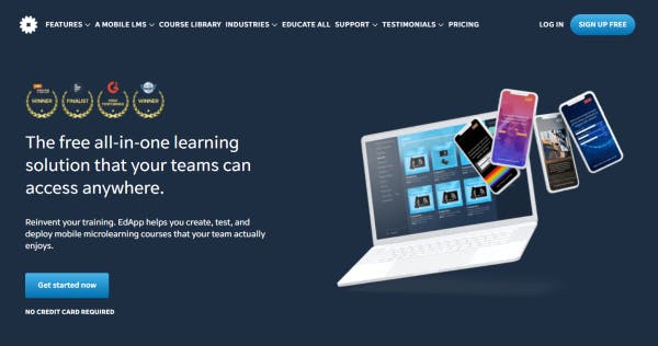Web-Based Training Platform - EdApp