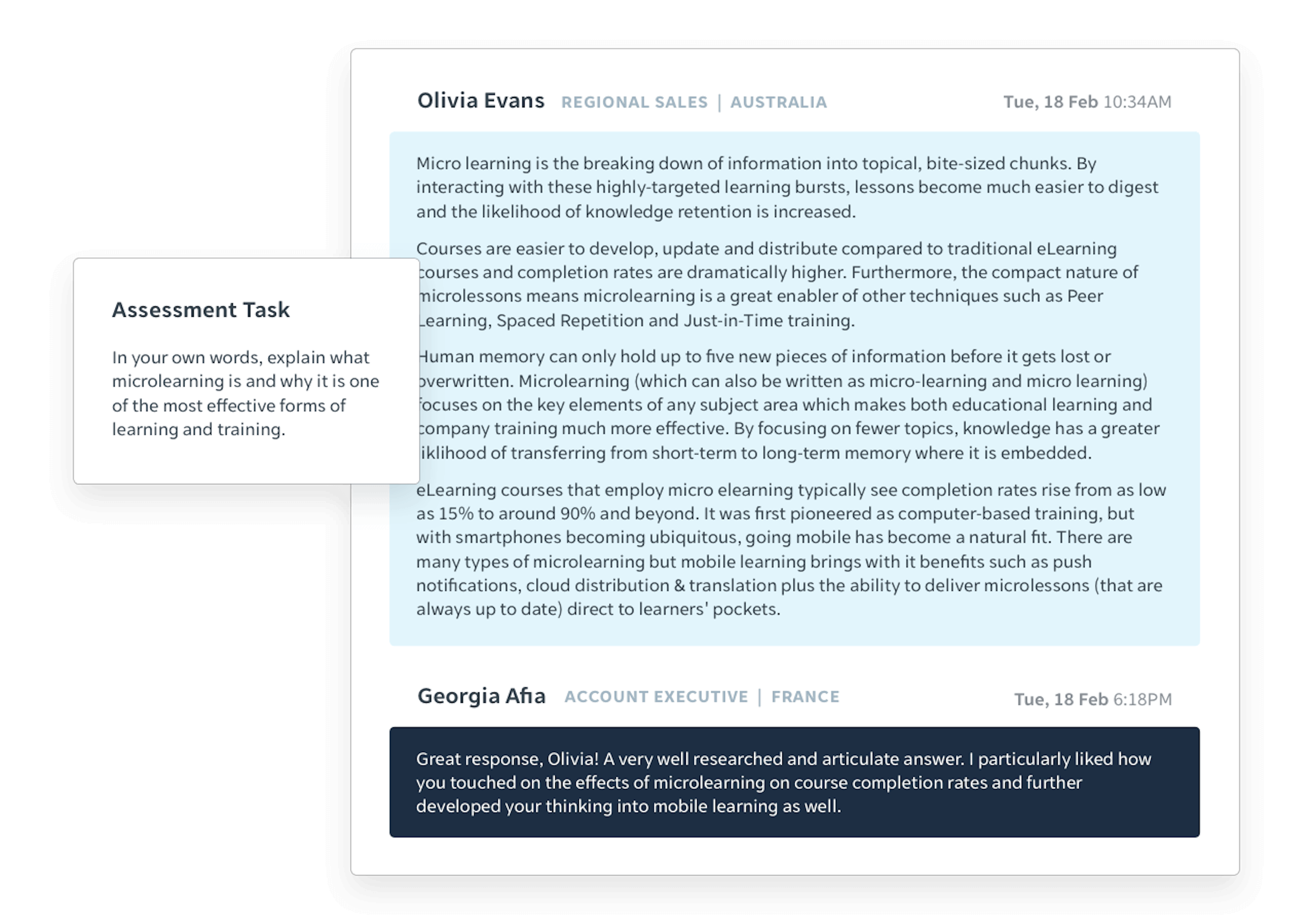 Assignments offer a powerful alternative to face-to-face coaching