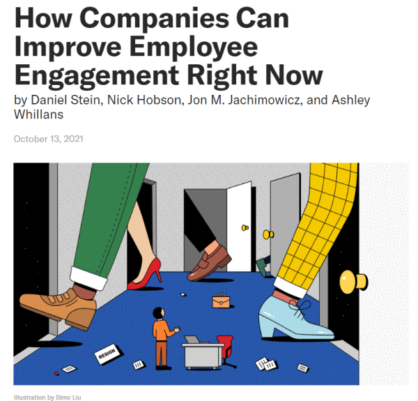 Employee Engagement Article - Harvard Business Review