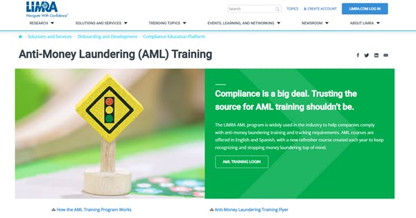 Anti Money Laundering Training Software - Limra