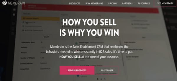 Sales Enablement App - Membrain