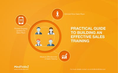 Practical Guide To Building Effective Sales Training