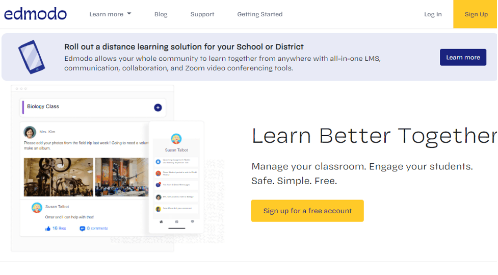 Social Learning Platform - Edmodo