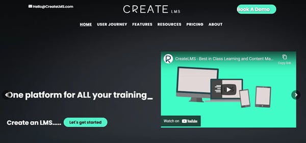 Online Training Platform - CreateLMS
