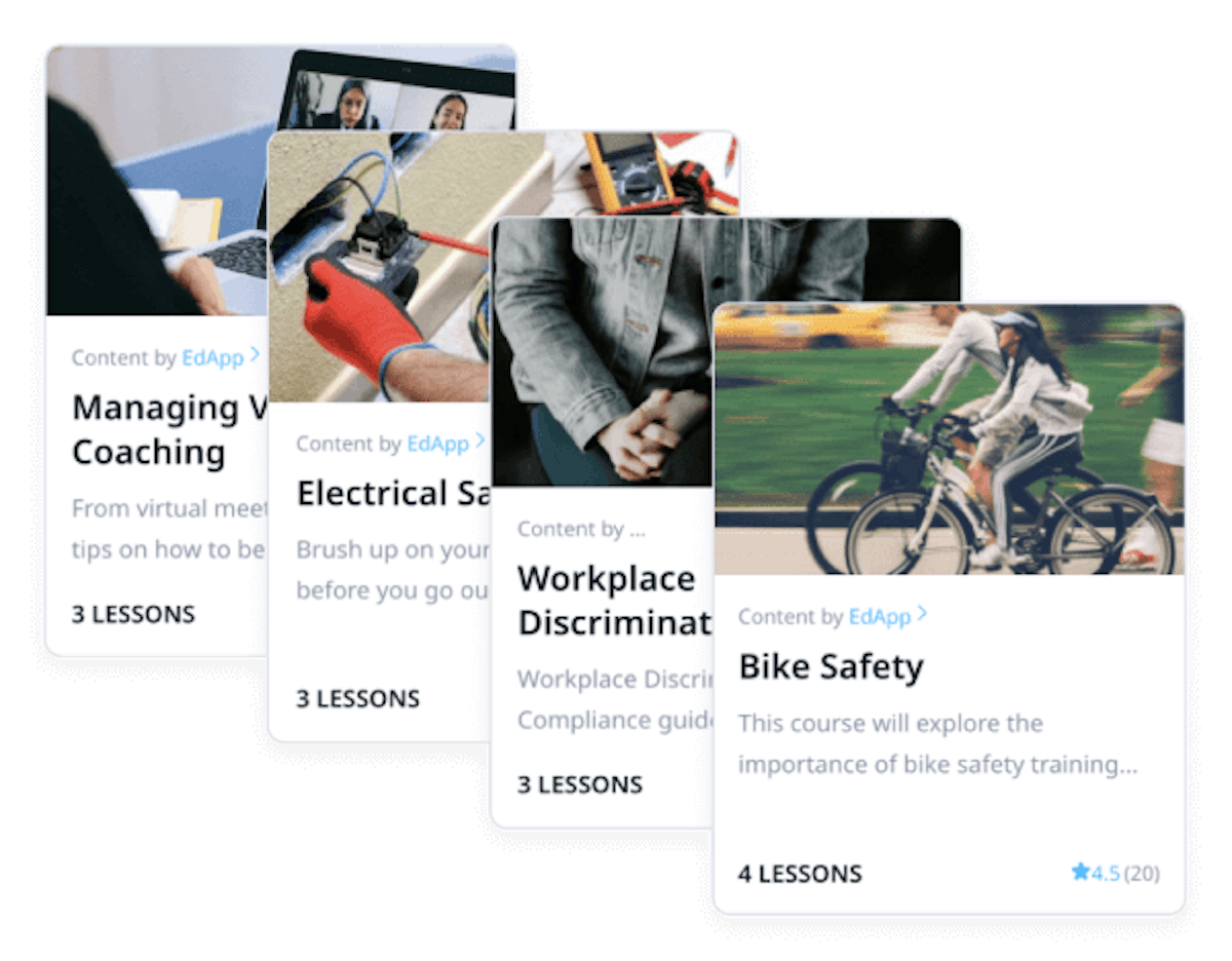 Safety Learning Tools - SC Training (formerly EdApp) Course Library