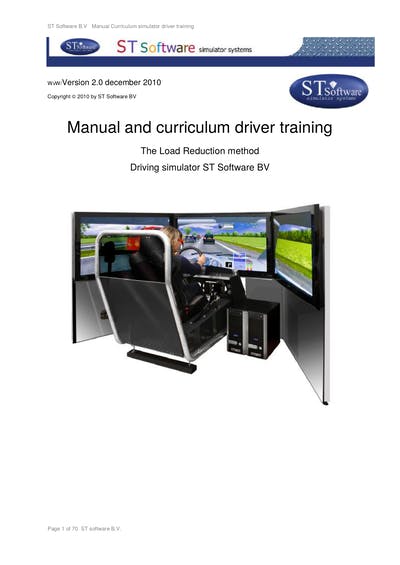 Manual And Curriculum Driver Training