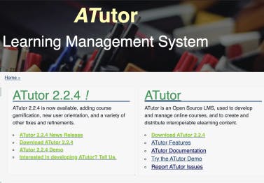 ATutor Blended Learning Solution