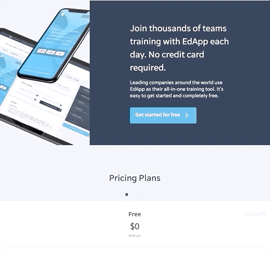 EdApp Social Learning Platform - Pricing Plans