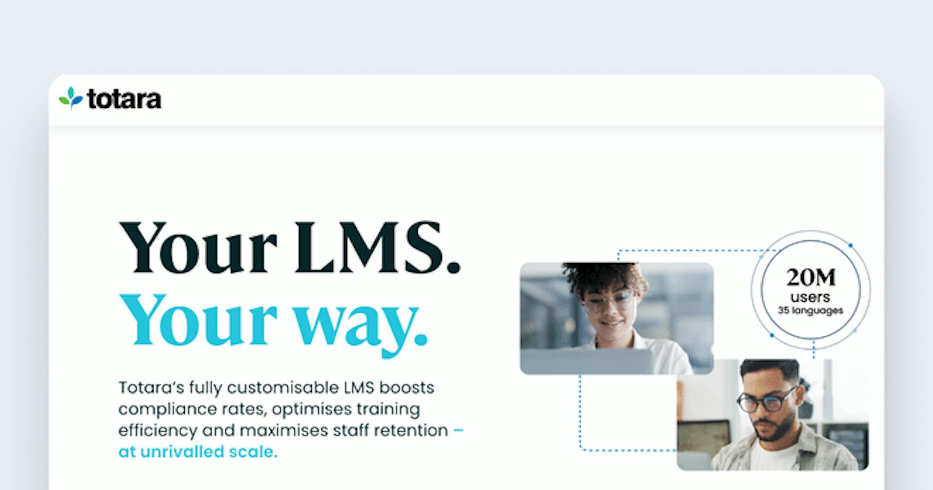 Best enterprise LMS - Totara Learn